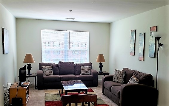 Student Housing Living Room Example